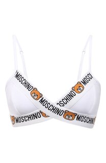 Хлопковый бюстгальтер Moschino