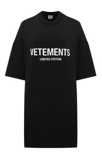 Хлопковая футболка VETEMENTS