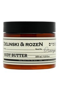 Крем-масло для тела Апельсин, Жасмин (350ml) Zielinski&Rozen