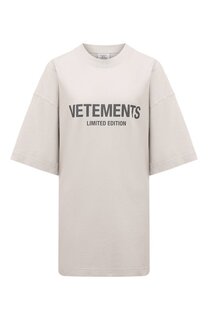 Хлопковая футболка VETEMENTS