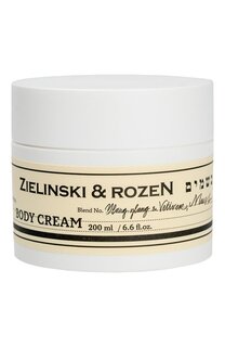 Крем для тела в банке Иланг-иланг, Ветивер, Мускус (200ml) Zielinski&Rozen