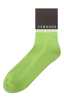 Хлопковые носки Versace