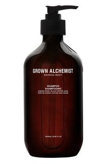 Шампунь для волос «Дамасская роза, черный перец и шалфей» (500ml) Grown Alchemist