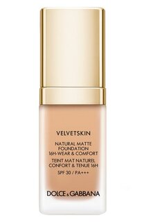 Матирующее тональное средство-флюид Velvetskin, оттенок Cashmere 200 (30ml) Dolce & Gabbana