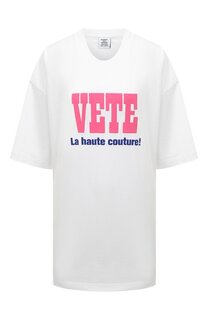 Хлопковая футболка VETEMENTS