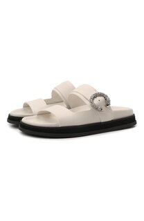 Кожаные шлепанцы Marga Jimmy Choo