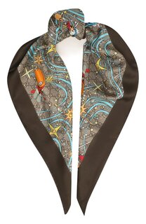 Шелковый платок Disney x Gucci Gucci