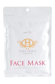 Восстанавливающая плацентарная маска Pure Horse (7шт.) La Mente