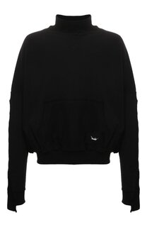 Хлопковый свитшот Mostly Heard Rarely Seen