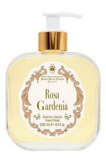 Жидкое мыло для рук Rosa Gardenia (250ml) Santa Maria Novella