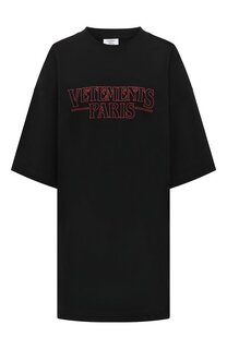 Хлопковая футболка VETEMENTS