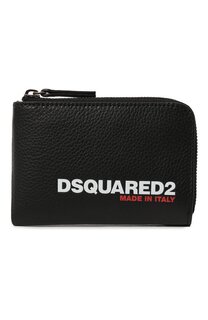 Кожаный футляр для кредитных карт Dsquared2