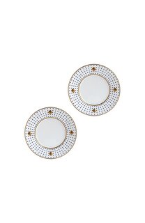 Набор из двух тарелок Knossos Blue Sky Bernardaud