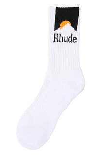 Хлопковые носки Rhude
