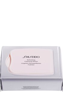 Освежающие очищающие салфетки Shiseido