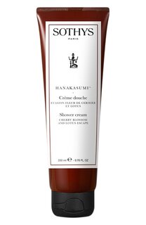 Крем-гель для душа с цветками вишни и лотоса (200ml) Sothys