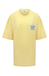 Хлопковая футболка VETEMENTS