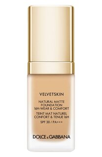 Матирующее тональное средство-флюид Velvetskin, оттенок Cream 210 (30ml) Dolce & Gabbana