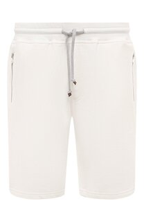 Хлопковые шорты Brunello Cucinelli