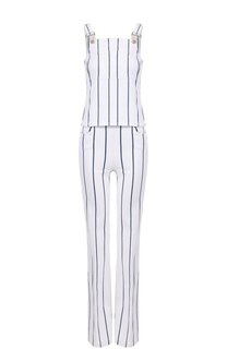 Приталенный комбинезон в полоску Frame Denim