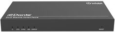 Конвертер Infobit iTrans DP-BOX-202 2-канальный аналоговый аудиокодер/декодер Dante (TR), питание PoE, Phoenix порт