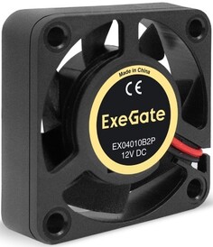 Вентилятор для корпуса Exegate EX295218RUS 40x40x10 мм, 5500rpm, 6.6CFM, 26dBA, 2-pin