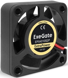 Вентилятор для корпуса Exegate EX295216RUS 40x40x10 мм, 7500rpm, 36dBA, 2-pin