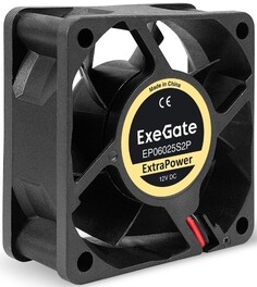 Вентилятор для корпуса Exegate EX295228RUS 60x60x25 мм, 4500rpm, 23.4CFM, 31dBA, 2-pin