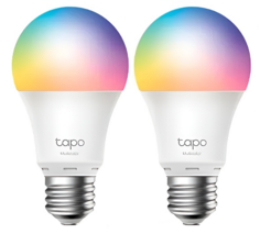 Лампа TP-LINK Tapo L530E(2-pack) умная многоцветная Wi‑Fi (2 шт)