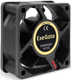 Вентилятор для корпуса Exegate EX295227RUS 60x60x25 мм, 3500rpm, 18.3CFM, 24dBA, 2-pin