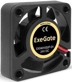 Вентилятор для корпуса Exegate EX295201RUS 40x40x10 мм, 7500rpm, 8.2CFM, 35.5dBA, 2-pin