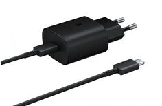 Зарядное устройство сетевое Samsung EP-TA800 25W Type-C cable Black