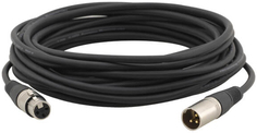 Кабель акустический Kramer C-XLQM/XLQF-10 95-1211010 с разъемами XLR (Вилка - Розетка), 3 м