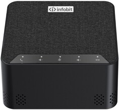 Спикерфон Infobit iSpeaker M500 для переговорных комнат (15-25кв.м.) на 5-8 человек: 8 всенаправленных микрофонных капсюлей, AEC, AGC, RS. Макс. расст