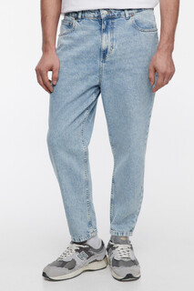 брюки джинсовые мужские Джинсы-бойфренды свободные со средней посадкой Befree