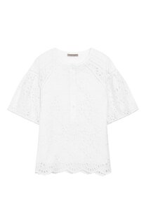 Хлопковая блузка Ermanno Scervino