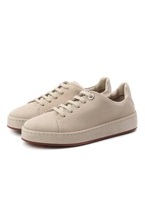 Замшевые кеды Loro Piana