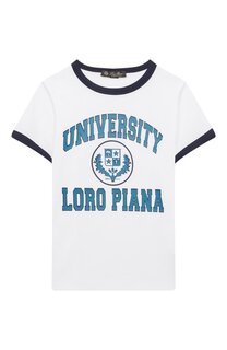 Хлопковая футболка Loro Piana
