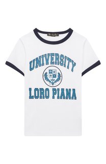 Хлопковая футболка Loro Piana