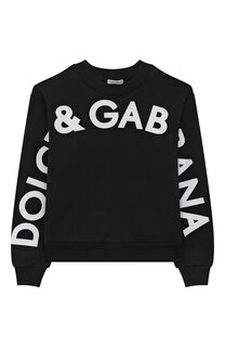Хлопковый свитшот Dolce & Gabbana
