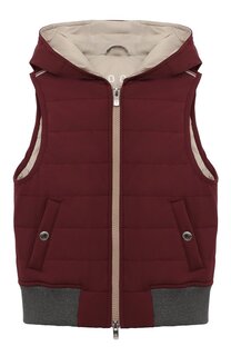 Утепленный жилет Brunello Cucinelli