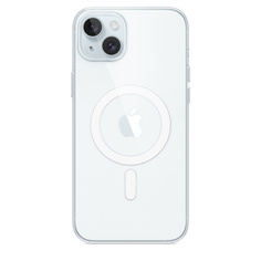 Чехол-накладка Apple MagSafe для iPhone 15 Plus, поликарбонат, прозрачный