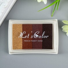 Штемпельная подушка 4 цвета Арт Узор