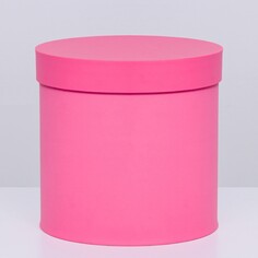 Шляпная коробка розовая , 23 х 23 см Upak Land
