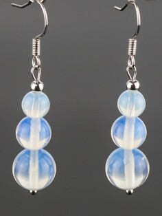 Серьги Бусики Колечки