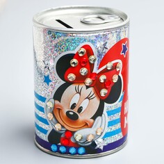 Копилка на новый год, 11х8х8 см, минни маус Disney