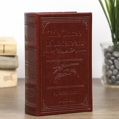 Шкатулка-книга дерево NO Brand