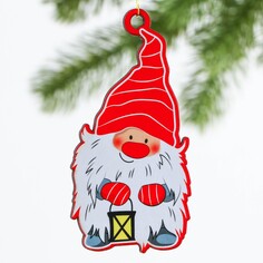 Подвеска деревянная на подложке Зимнее волшебство