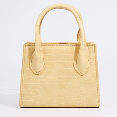 Сумка из искусственной кожи, бежевый цвет Nazamok