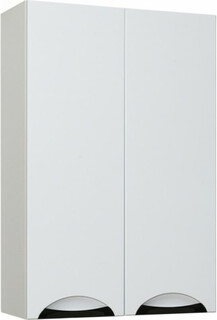 Шкаф двустворчатый 50х75 см белый Runo Барселона УТ000002340 РУНО
